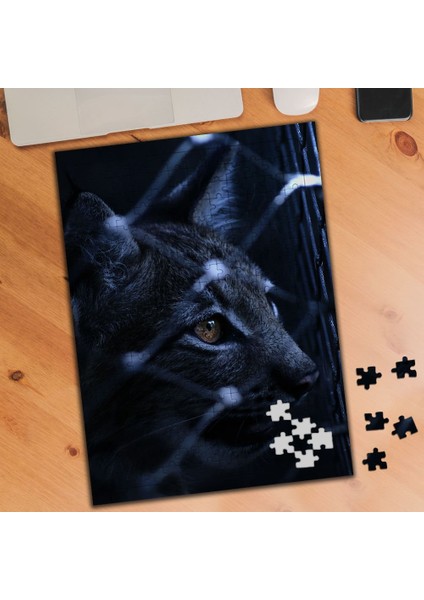 Barınakta Yabani Vahşi Hayvan 240 Parça Puzzle YAPBOZ-KS000943