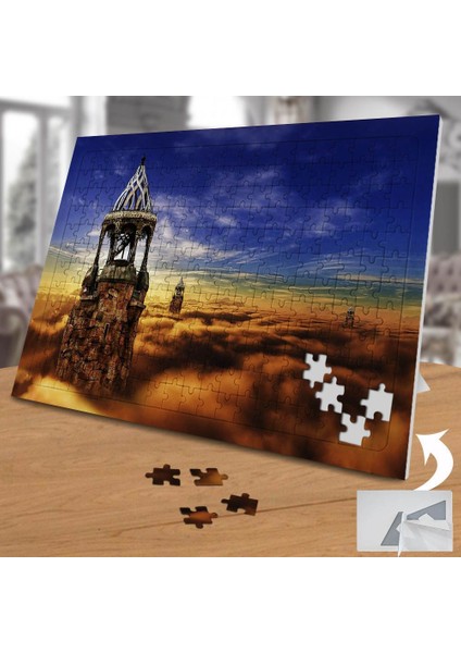 Toz Bulutları Üstünde Kuleler 240 Parça Puzzle YAPBOZ-75504 fiyatları
