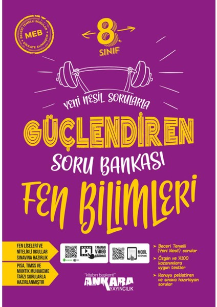 Güçlendiren Türkçe Matematik Fen Soru Bankası indirimleri