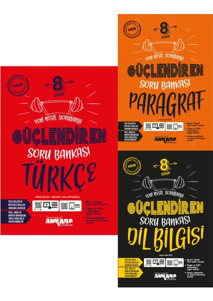 8 Güçlendiren Paragraf Dil Bilgisi Türkçe Sorubankası