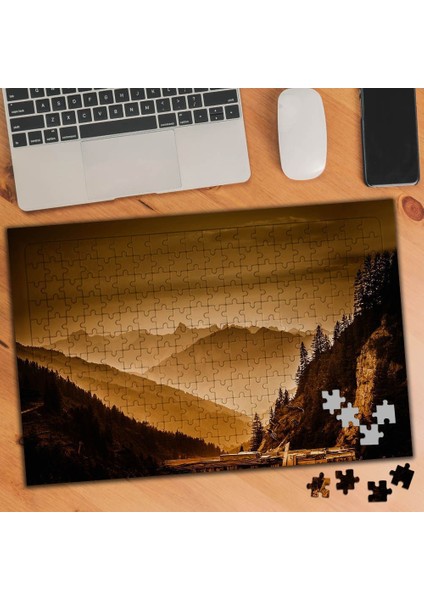 Retro Manzara Doğa Fotoğrafı 240 Parça Puzzle YAPBOZ-75356