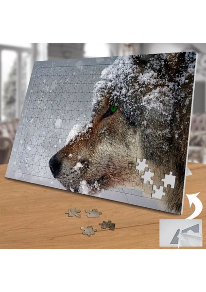 Yeşil Gözlü Kurt Köpeği 240 Parça Puzzle YAPBOZ-75180