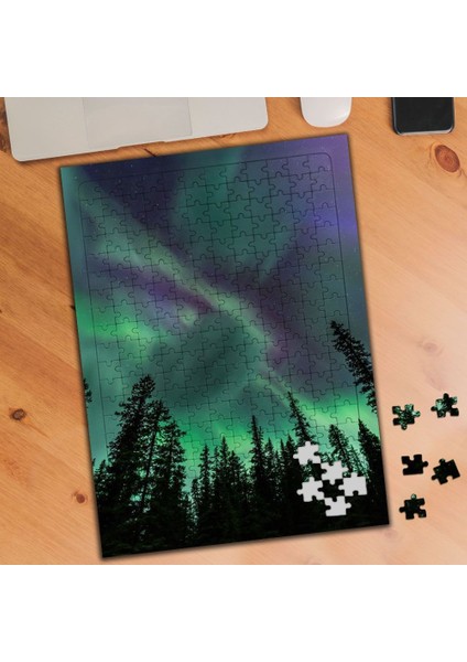 Kuzey Işıkları Finlandiya 240 Parça Puzzle YAPBOZ-2256