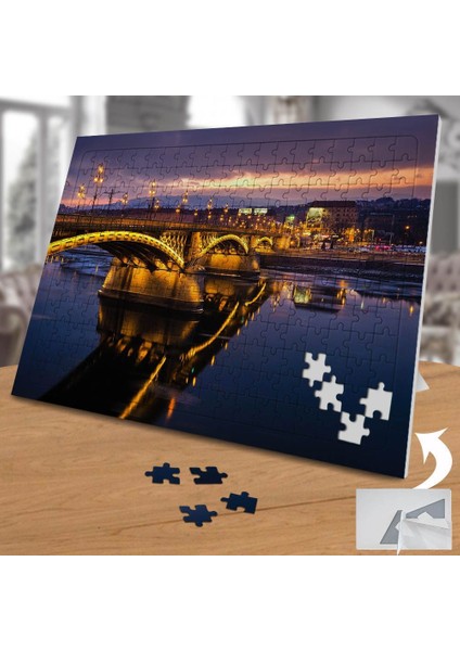Demir Köprünün Denize Yansıması 240 Parça Puzzle YAPBOZ-74945
