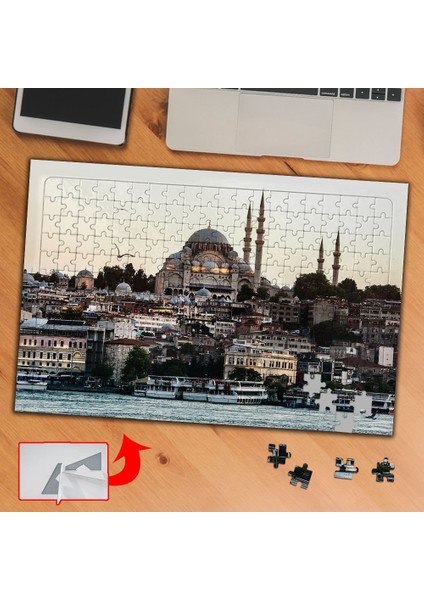 Istanbul, Şehir Görünümü 240 Parça Puzzle Yapboz TABLO-PF65