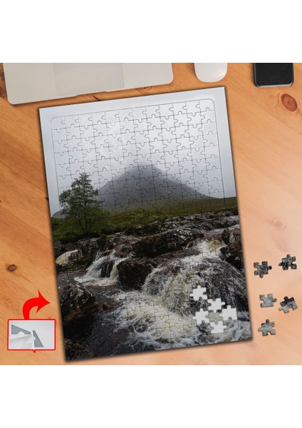 Akarsu, Kayalıklar, Arazi 240 Parça Puzzle Yapboz TABLO-3519