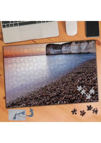 Deniz ve Kayalık Doğa Manzarası 240 Parça Puzzle Yapboz TABLO-263