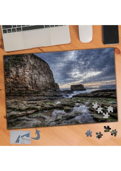 Dağ Kenarında Akarsular 240 Parça Puzzle Yapboz TABLO-748
