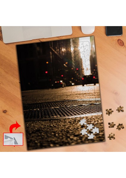 Şehrin Güneşi, Rögar Kapağı 240 Parça Puzzle Yapboz TABLO-3661
