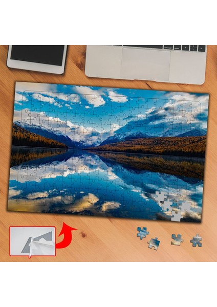 Gökyüzünün Yere Yansıması 240 Parça Puzzle Yapboz TABLO-3655