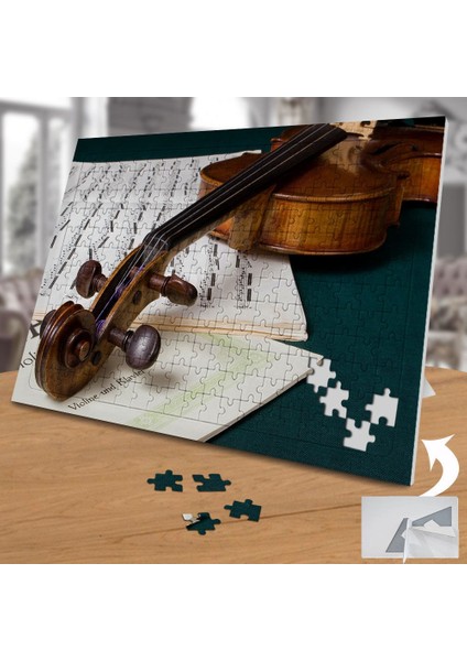 Nota Kağıtları ve Keman 240 Parça Puzzle YAPBOZ-KS699257 fiyatları