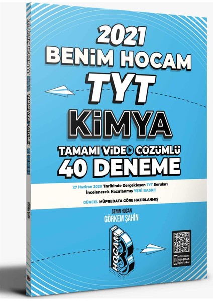 TYT Fizik 40-TYT Kimya 40-TYT Biyoloji 40 Deneme Set modelleri