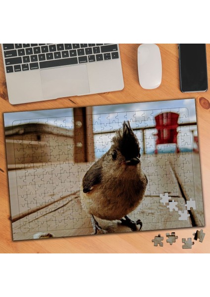 Kuş Tüngüsü Güvertede Kuş 240 Parça Puzzle YAPBOZ-487