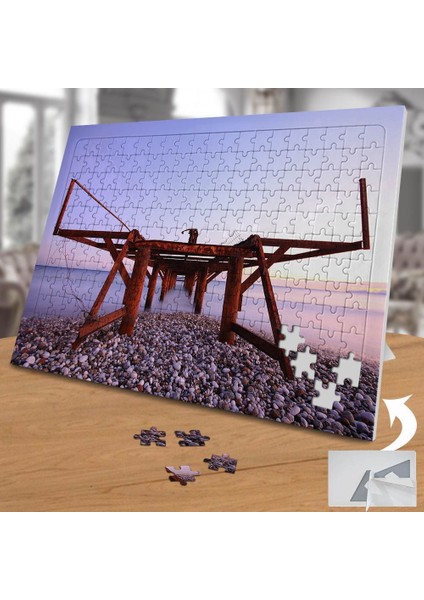 Demir Iskele ve Çakıl Taşları 240 Parça Puzzle YAPBOZ-75264 fiyatları
