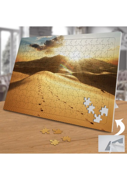 Çölde Gün Batımı Manzarası 240 Parça Puzzle YAPBOZ-19706492 fiyatları