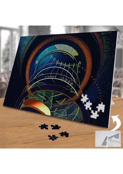 Estetik Tasarım - Bilgi Iletişim 240 Parça Puzzle Yapboz- 1589840
