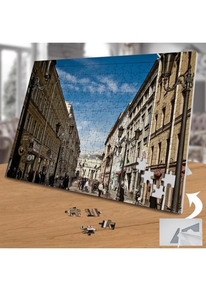 Şehirin Mimari Ev Manzarası 240 Parça Puzzle YAPBOZ-51492 fiyatları