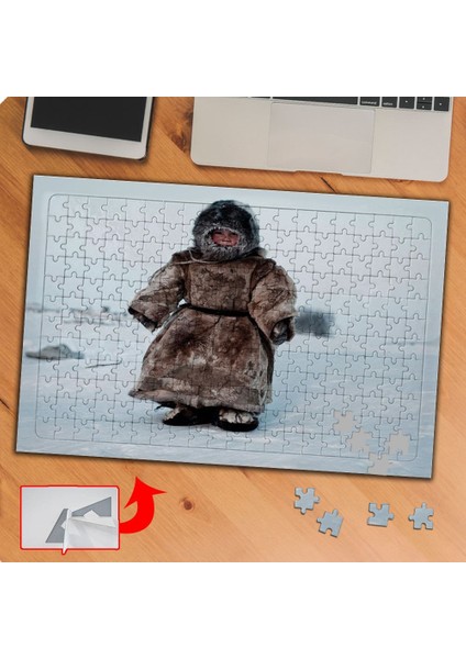 Moğollar - Küçük Kız Çocuğu 240 Parça Puzzle Yapboz TABLO-P003