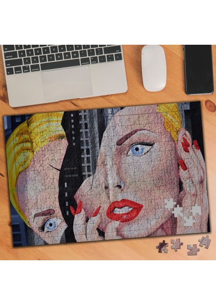 Sokak Sanatı Modern Sanat 240 Parça Puzzle YAPBOZ-8832