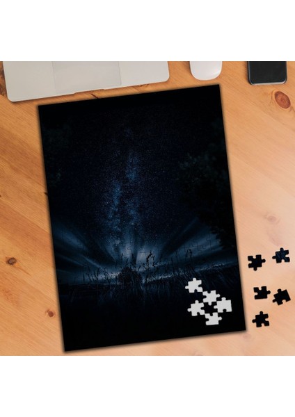 Gece Yarısı-Yıldızlı Gece 240 Parça Puzzle YAPBOZ-3328