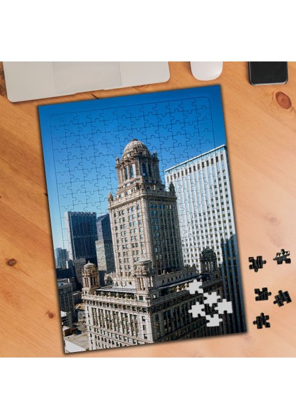 Şehirde Mimari Sanatı 240 Parça Puzzle Yapboz TABLO-421901