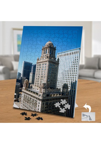 Şehirde Mimari Sanatı 240 Parça Puzzle Yapboz TABLO-421901