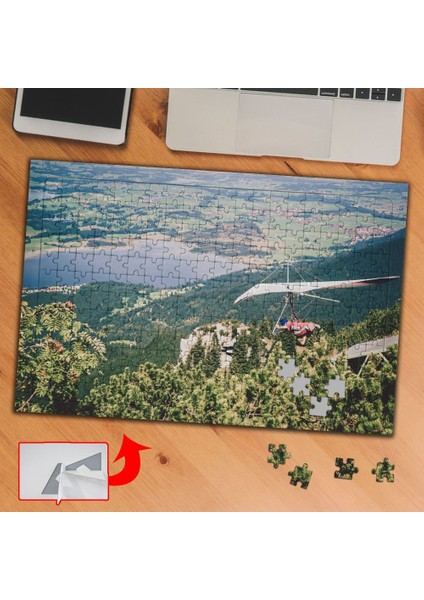 Yamaç Paraşütü, Spor, Doğa 240 Parça Puzzle Yapboz TABLO-432009
