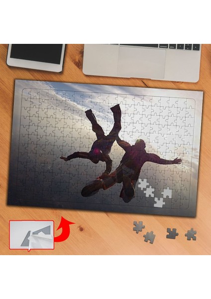 Yamaç Paraşütü, Spor 240 Parça Puzzle Yapboz TABLO-1352545