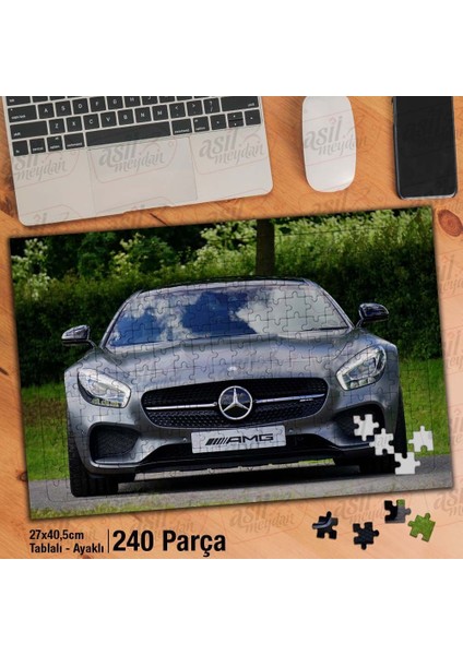 Gt Lüks Spor Araba Yapboz 240 Parça Puzzle