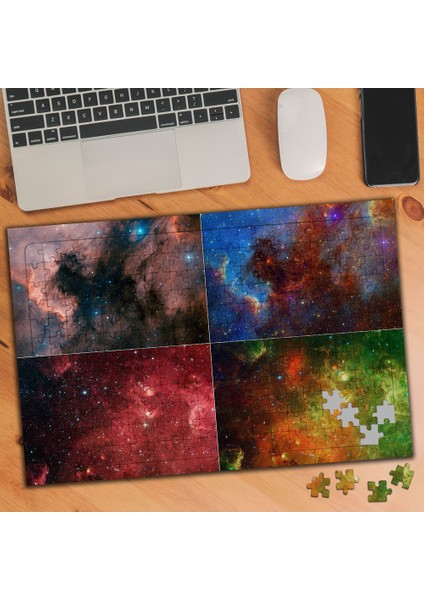 Renk Şöleni Galaksi Kolyajı 240 Parça Puzzle YAPBOZ-515983