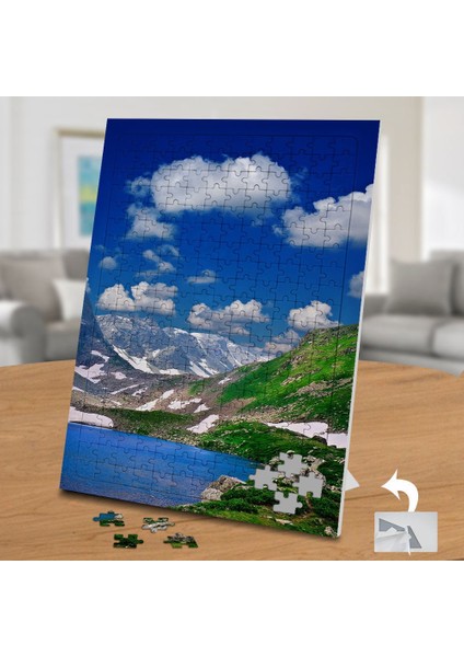 Dağlar ve Göl Doğa Manzarası 240 Parça Puzzle YAPBOZ-19706465 fiyatları