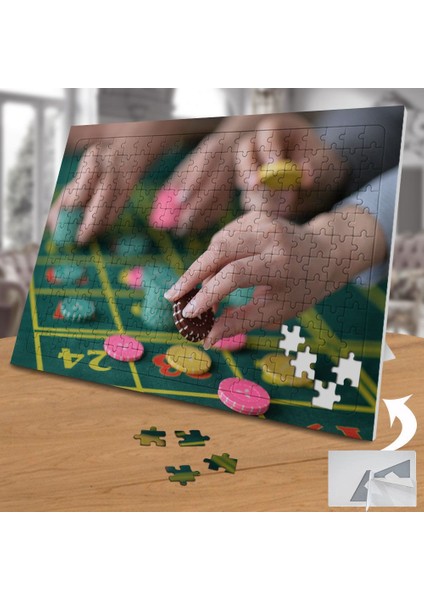 Poker Oyunu 240 Parça Puzzle Yapboz TABLO-109928542 fiyatları