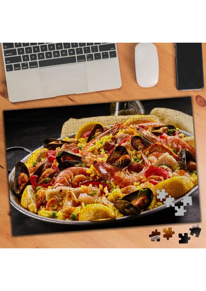 Italyan Lezzetler 240 Parça Puzzle Yapboz TABLO-104897387