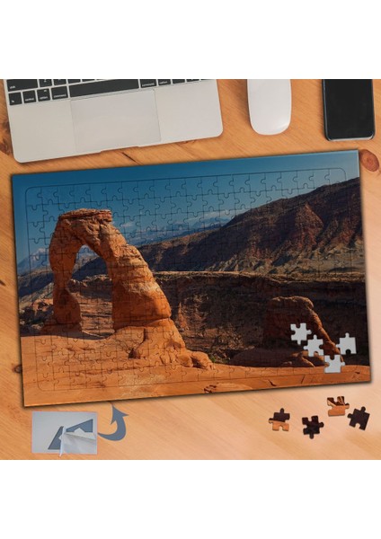 Kemer Taşlar, Dağ Manzaraları 240 Parça Puzzle Yapboz TABLO-402
