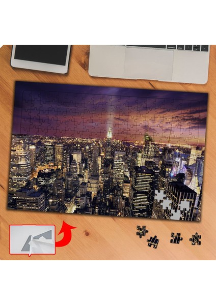 Binalar ve Şehir Manzarası 240 Parça Puzzle YAPBOZ-KS70490