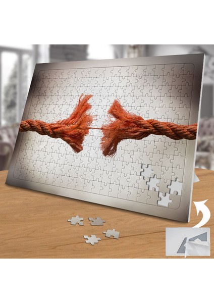 Turuncu Incelen Halat 240 Parça Puzzle Yapboz Tablo-2 fiyatları
