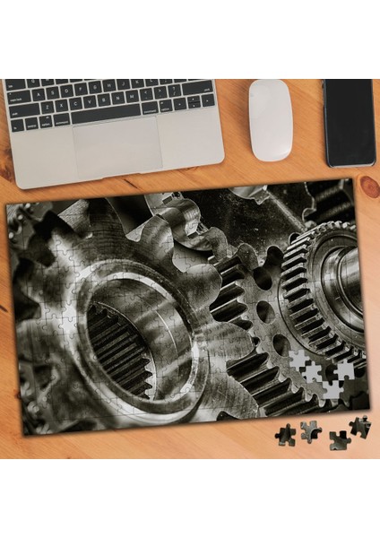 Mekanizm Parçaları 240 Parça Puzzle Yapboz-2