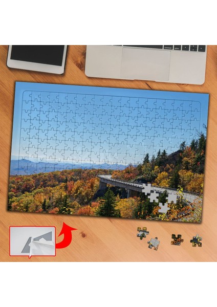 Ormanın Üstünden Geçen Yol 240 Parça Puzzle Yapboz TABLO-422110
