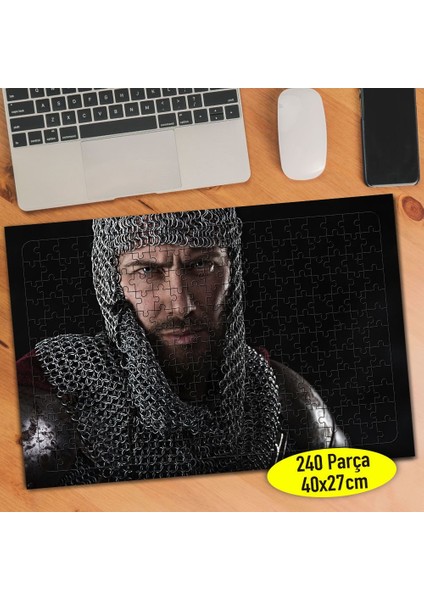 Zırhlı Savaşçı Asker 240 Parça Puzzle Yapboz TABLO-109430250