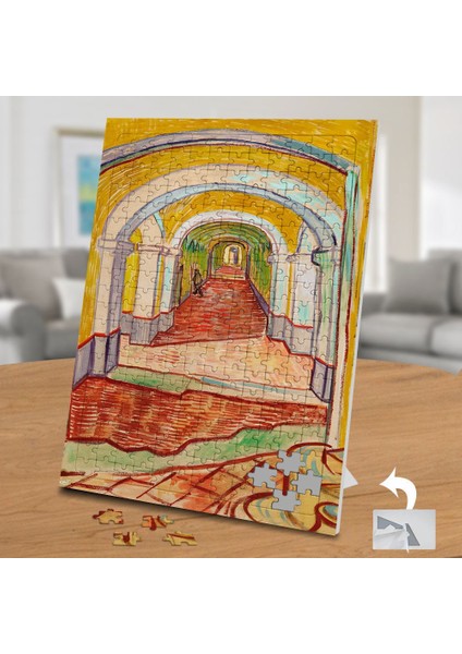 Akıl Hastanesi Koridor Girişi 240 Parça Puzzle Yapboz TABLO-8505 fiyatları