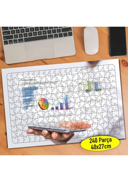 Danışmanlık Veri Analiz Iş Dünyası 240 Parça Puzzle YAPBOZ-57597