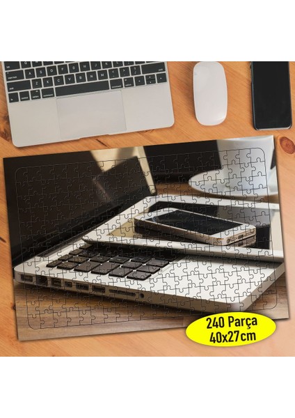 Teknolojik Iletişim Araçları 240 Parça Puzzle Yapboz TABLO-73411