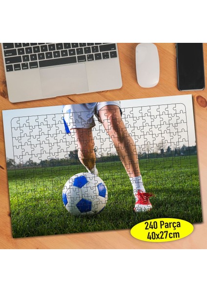 Futbol Oyuncusu 240 Parça Puzzle Yapboz TABLO-72879594