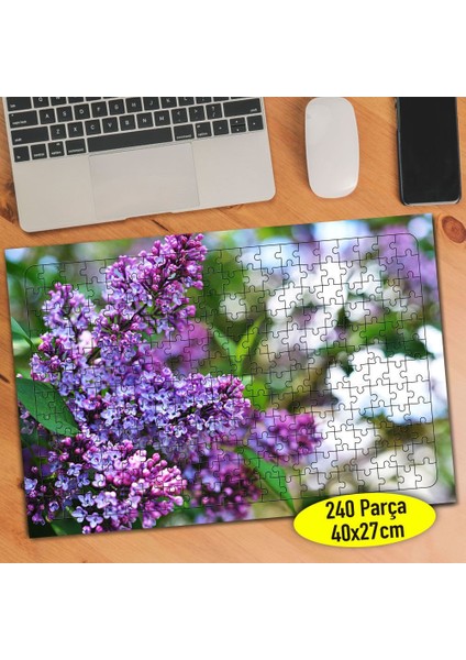 Lavanta Çiçeği 240 Parça Puzzle Yapboz TABLO-85138523