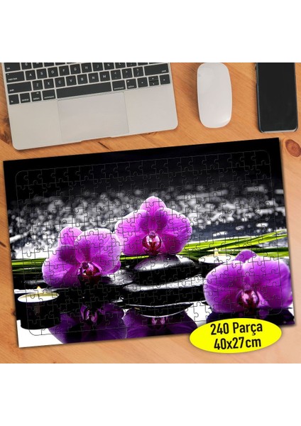 Mor Menekşeler Spa 240 Parça Puzzle YAPBOZ-66936472