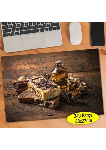 Organik Sabun Sunum 240 Parça Puzzle Yapboz TABLO-107731073