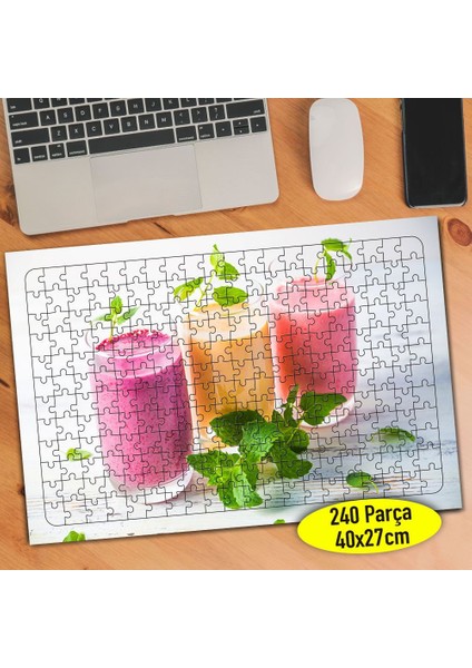 Smoothie Meyveli Soğuk Içecekler 240 Parça Puzzle YAPBOZ-29840