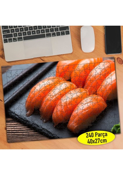 Somon Balığı Deniz Mutfağı 240 Parça Puzzle YAPBOZ-104653901