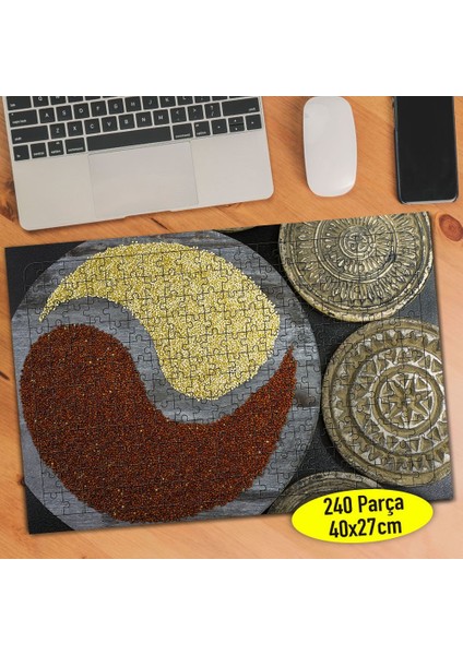 Yin Yang Tohumların Dengesi 240 Parça Puzzle YAPBOZ-109217103