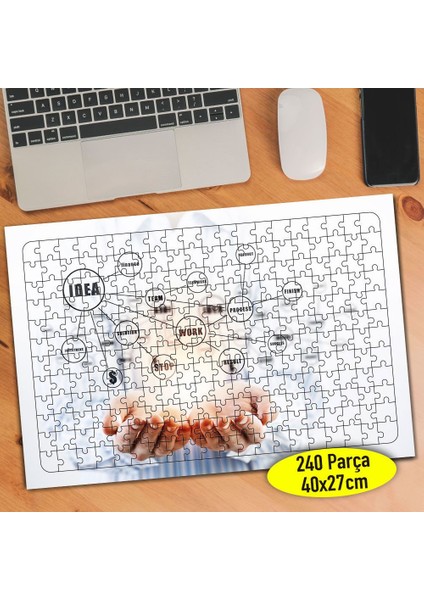 Yaratıcı Fikir Aşamaları 240 Parça Puzzle YAPBOZ-100085982
